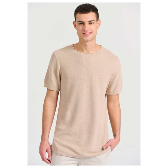 Funky Buddha Ανδρική πλεκτή μπλούζα Funky Buddha Ανδρική πλεκτή μπλούζα